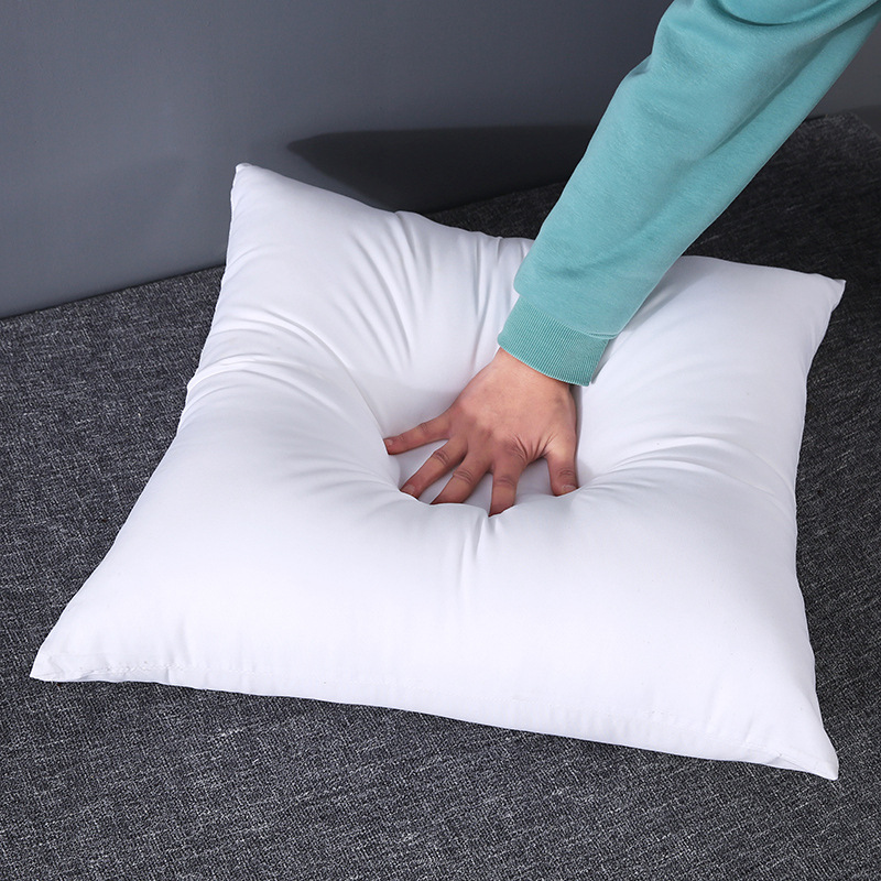 Thickened, Sanded Fabric Throw Pillow Filler Feather Fabric Pillow Interior Office Cushion Pillow Cushion Core Square Pillow Wholesale Group Purchase