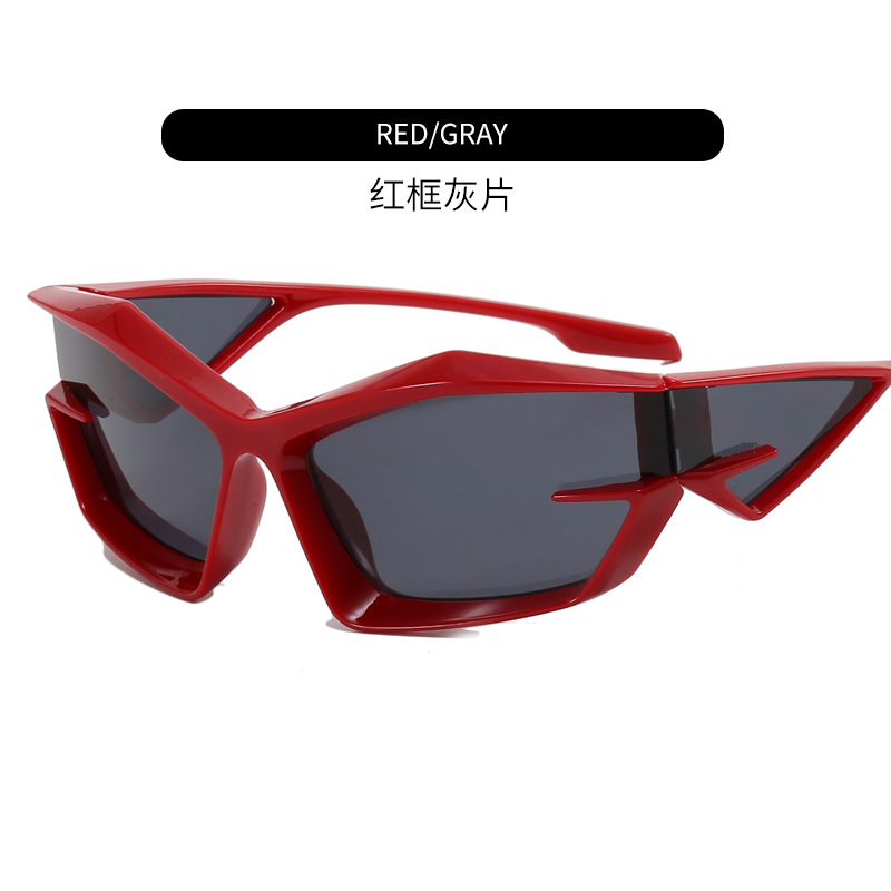 Personalized Special-Shaped Sunglasses Men's Cool Sunglasses Fashionable Eye Protection Glasses Wholesale Outdoor Cycling Googles