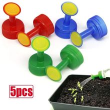 5PCS Portable Bottle Cap Sprinkler Garden Plant Watering Spo