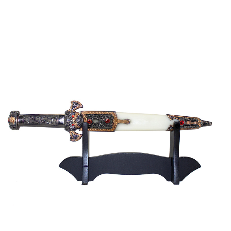 兵器模型锌合金秦始皇永乐剑中国古代名剑家居装饰未开刃金属刀剑