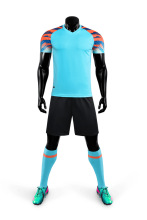 足球服套装男定 制成人儿童比赛训练队服学生短袖 足球运动球衣女