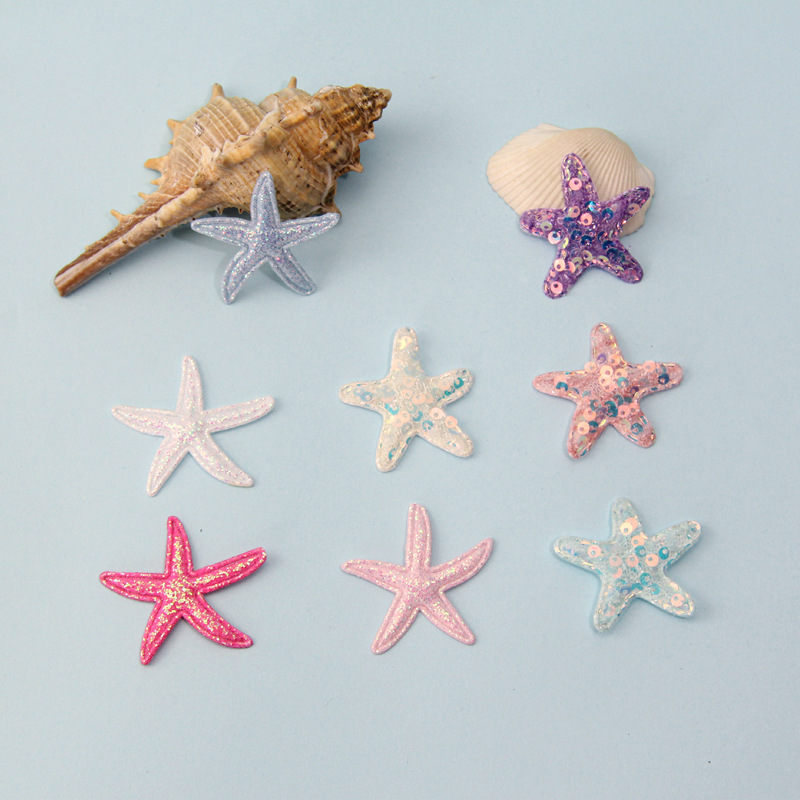 Handmade Diy Starfish Hairpin Accessories Ocean Series Mobile Phone Shell Material Creative Children Material