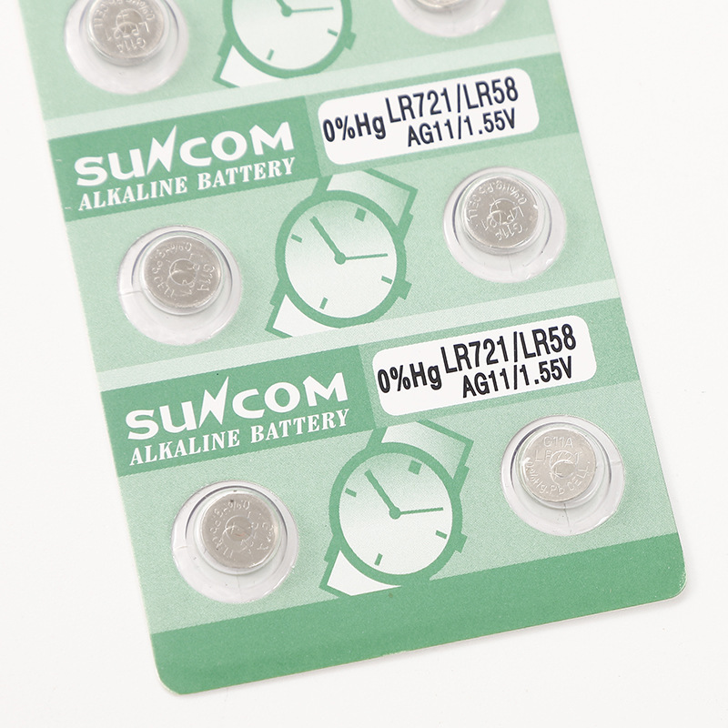 Suncomsr721/362/Ag11 Swatch/Tiansuo Watch Original 1.55V Button Battery