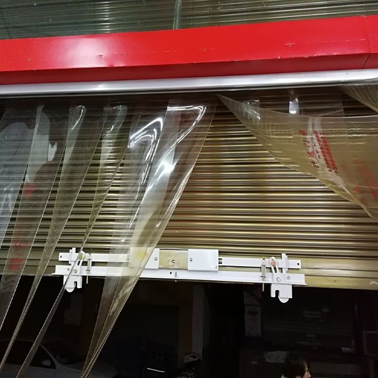 卷闸门防盗报警锁防撬地钩锁卷帘门锁车库地勾锁店铺锁 自动 锁门