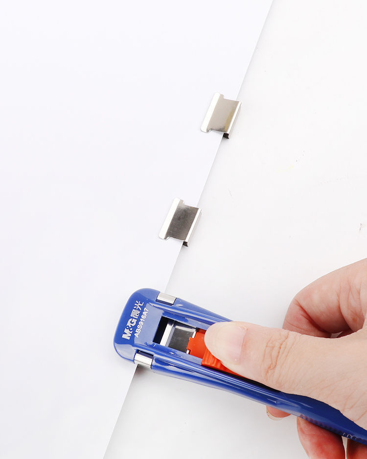 晨光金属推夹器大号装订神器文件夹子整理夹固定夹长尾夹资料夹