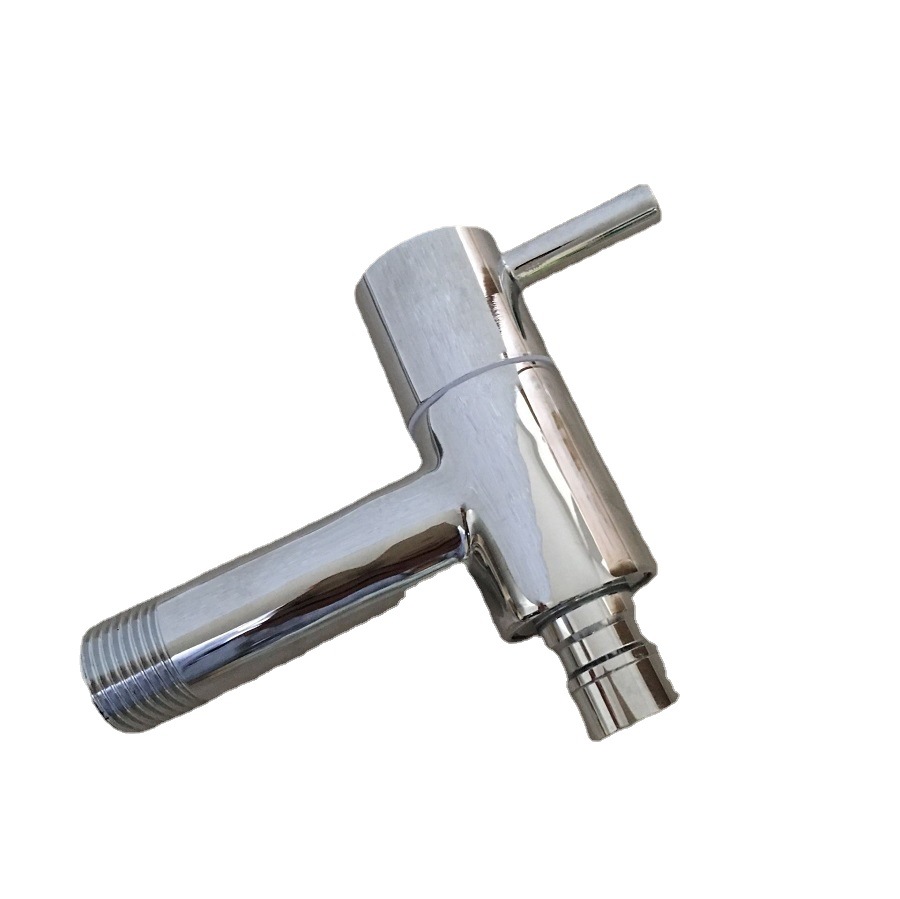 铜 快开洗衣机水龙头 水嘴 4分通用入墙式小龙头 烟斗水咀