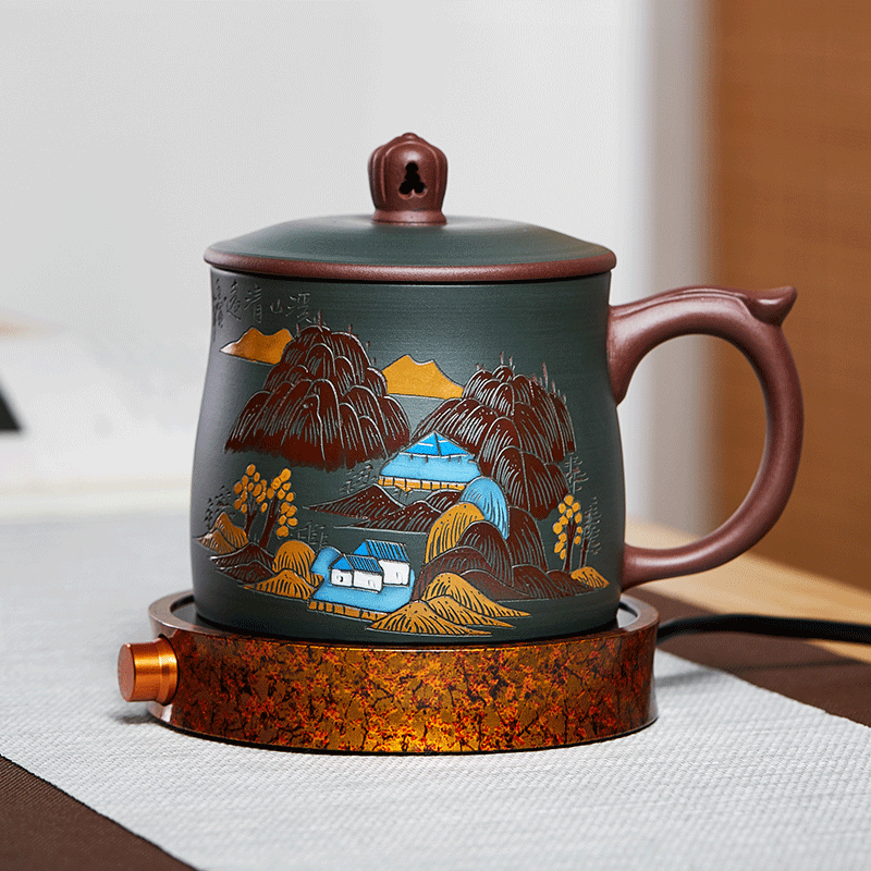 da4k宜兴紫砂杯男士茶杯苏门答腊青原矿泡茶盖杯个人茶具-阿里巴巴