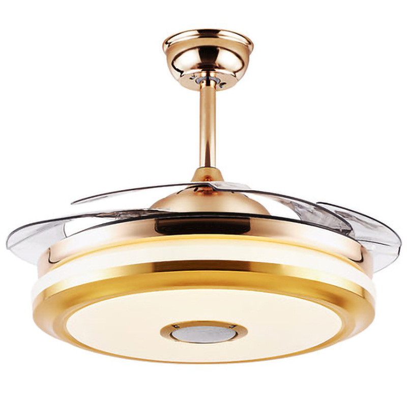 现代简约卧室吸顶风扇灯吊扇灯餐厅饭厅带灯电风扇智