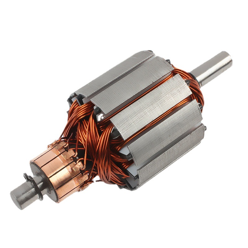 厂家批发各规格有刷直流电动机转子 车载泵类产品内置配件转子