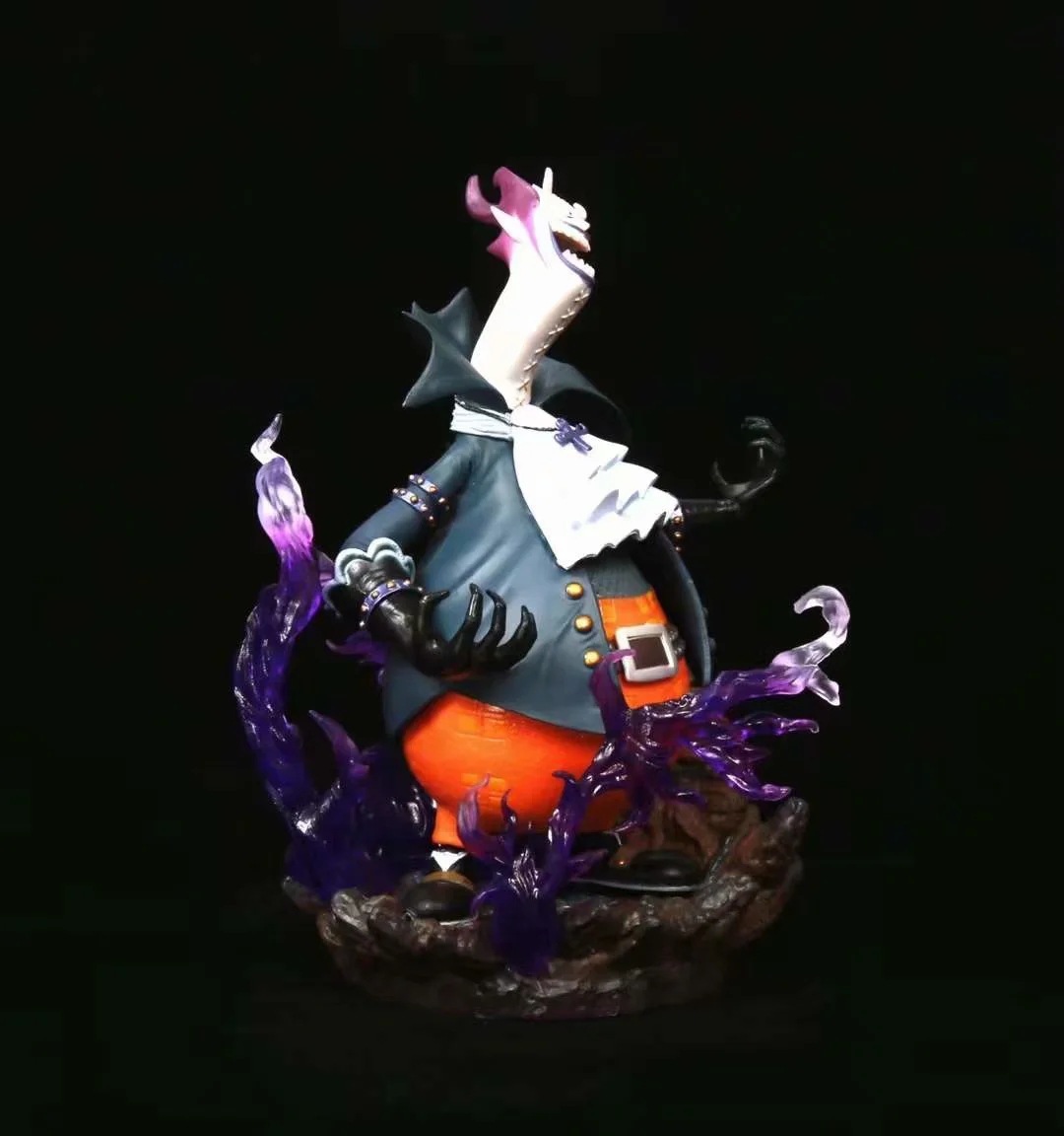 海贼王 gk 王下七武海 月光莫利亚 底座可发光 场景盒装手办模型