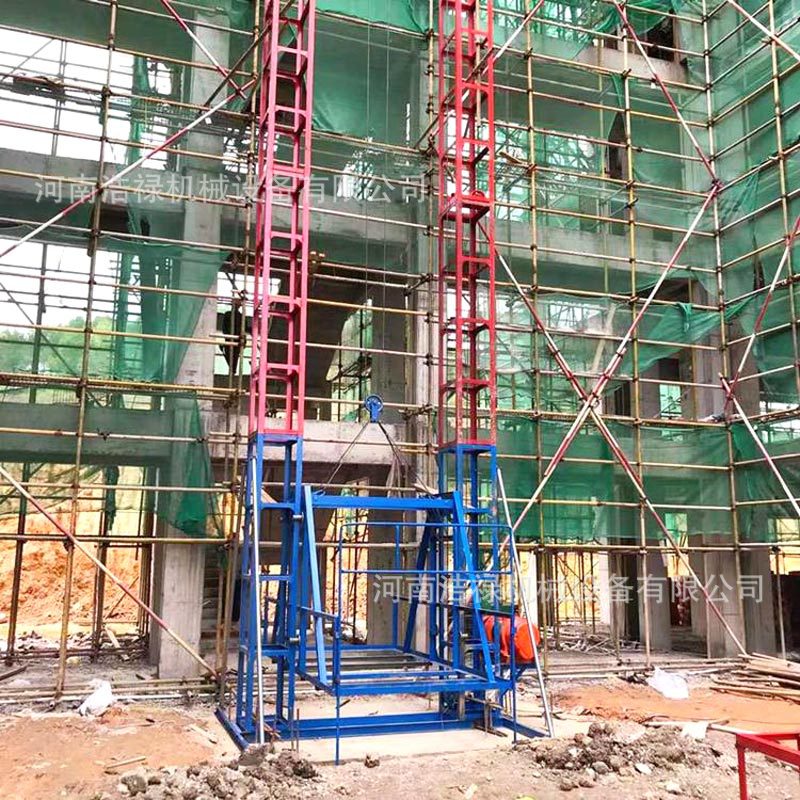 建筑施工sse160自升龙门架 装修龙门架升降机 井架式物料提升机
