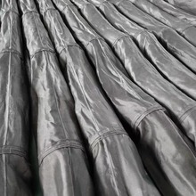 黑玻纤机织大布袋定制300*10米 耐高温覆膜除尘滤袋 集尘袋收尘袋