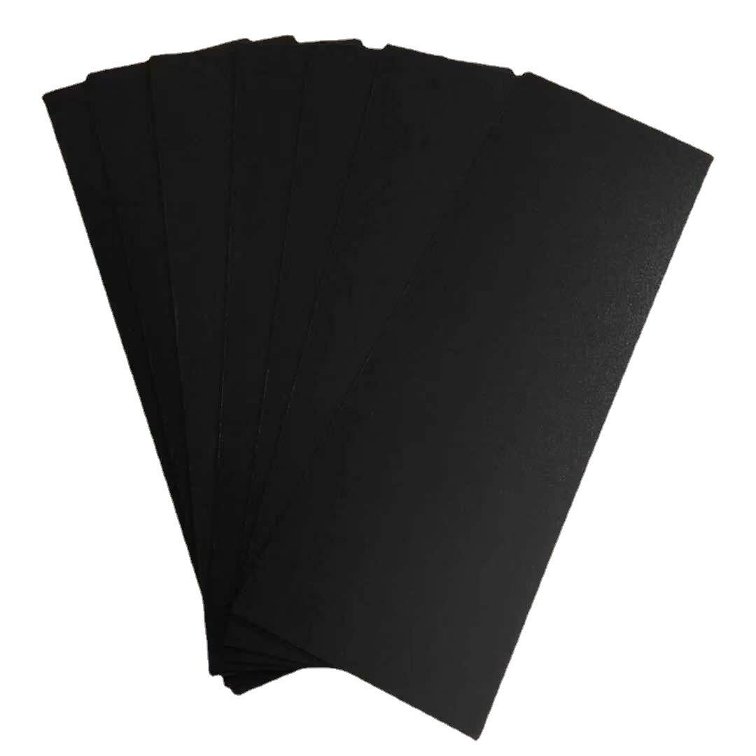 黑色磨砂面防火pp 阻燃v0等级塑料片材 垫片隔板厂家直供支持定制