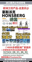 德国HONSBERG小口径流量计流量开关-抖音官网17706873633欧洲工控