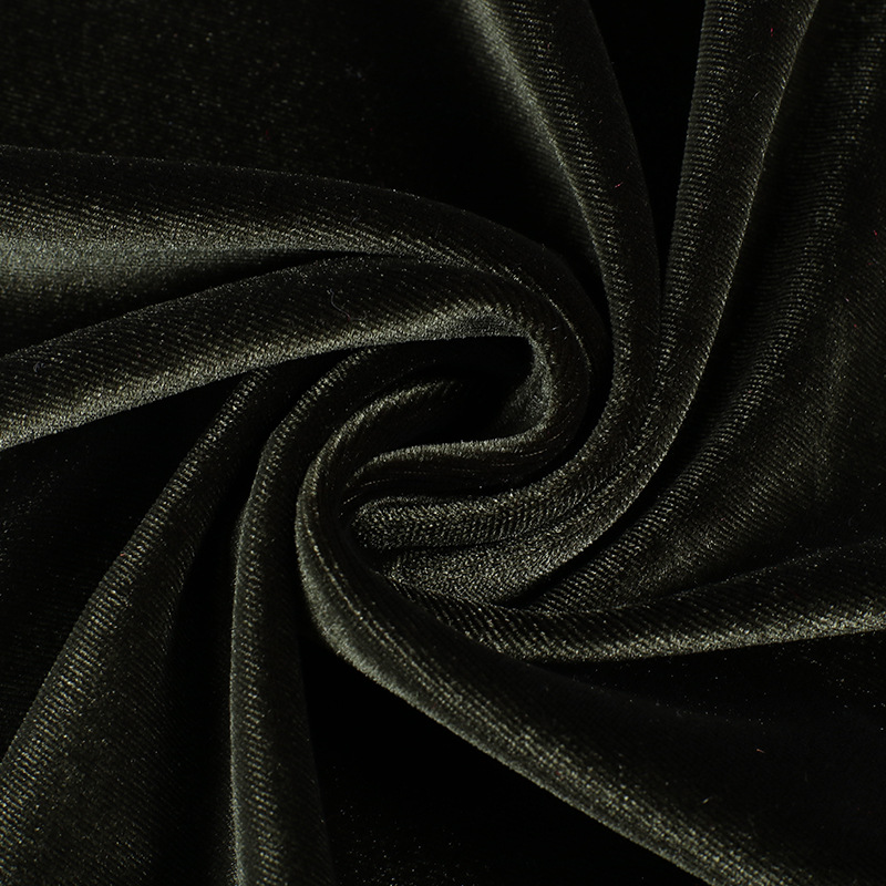 20色现货秋冬300g韩国绒布料 弹力不倒绒天鹅绒 旗袍抱枕卫衣布料