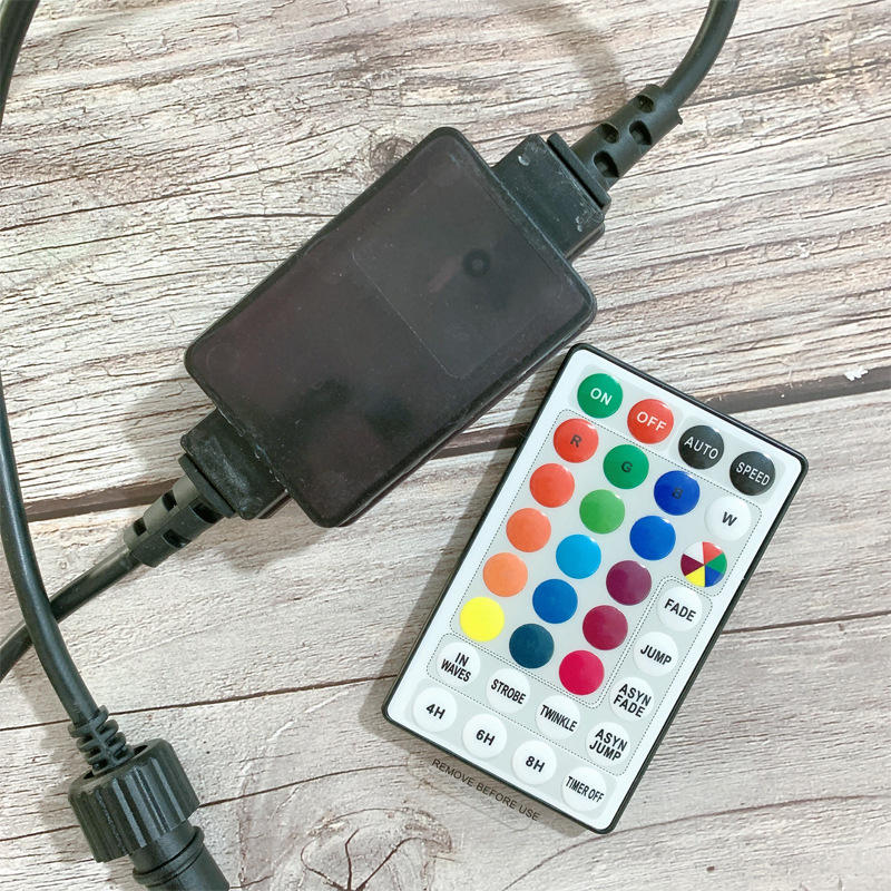 (小额批发)高压 灯带rgb控制器 电池盒 彩灯控制器 厂家直销