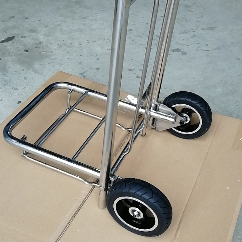 购物车买菜车小拉车手拉车大轮折叠便携两轮拉货车载重王拉杆拖车