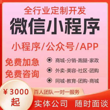 微信公众号小程序商城系统开发分销商城制作设计微商城微店模板
