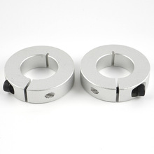 铝合金分离型固定环光轴固定环夹紧环夹轴器轴套开口限位环轴环9