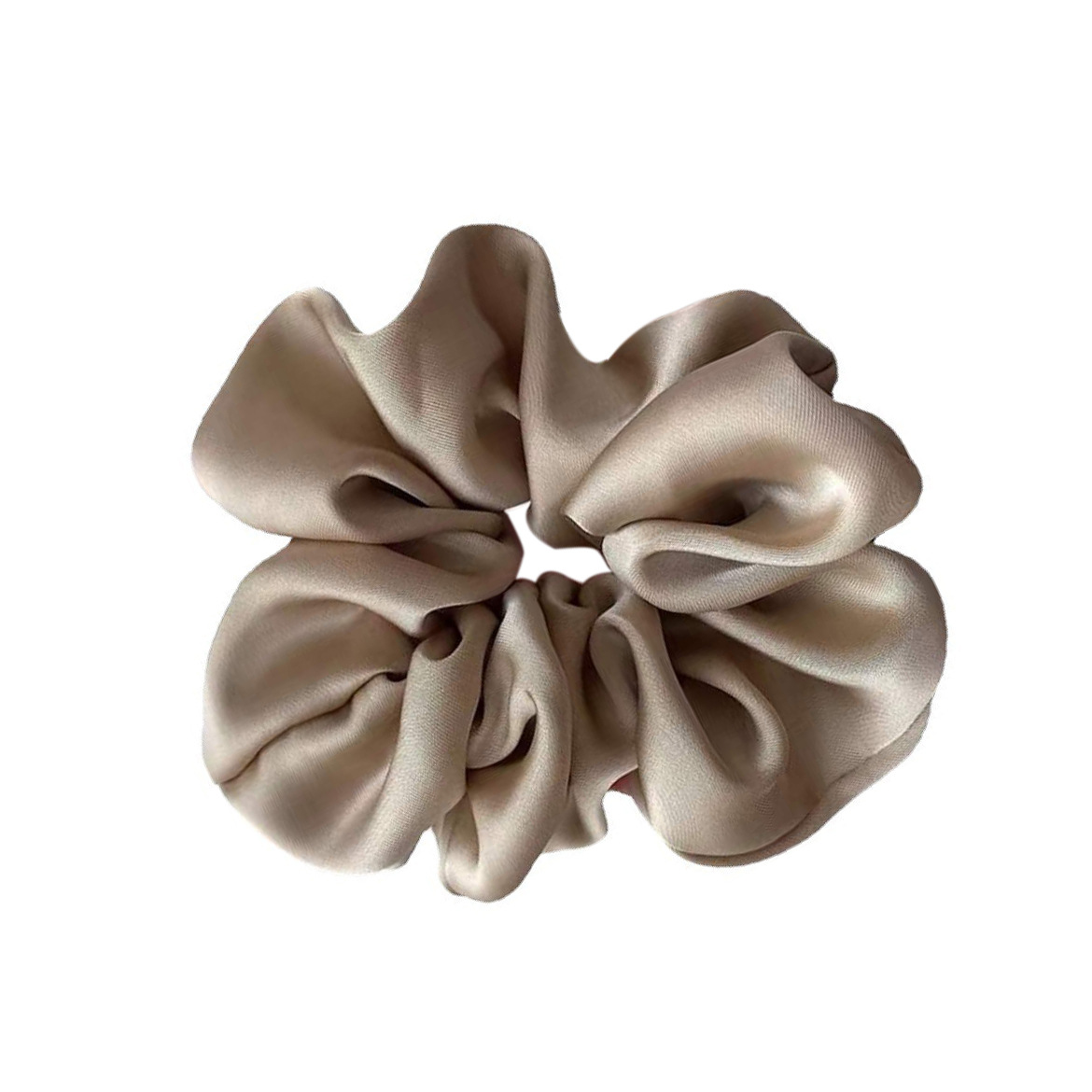 French Style Temperament Advanced Texture Satin Large Intestine Hair Band Korean Silk Large Intestine Ring Hair Rope Hair Rope Rubber Band Hair Accessories Women