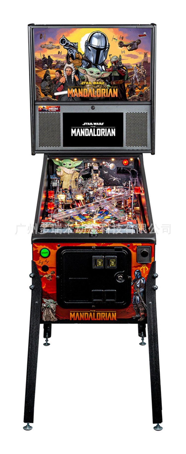 pinball街机游戏机星球大战曼达洛人弹球机弹钢珠子游戏机厂家