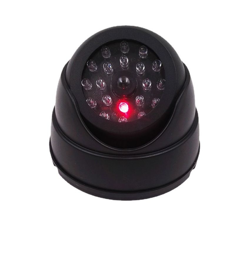 厂家直销海螺假监控假摄像头带灯仿真摄像头假监控模型家用探头