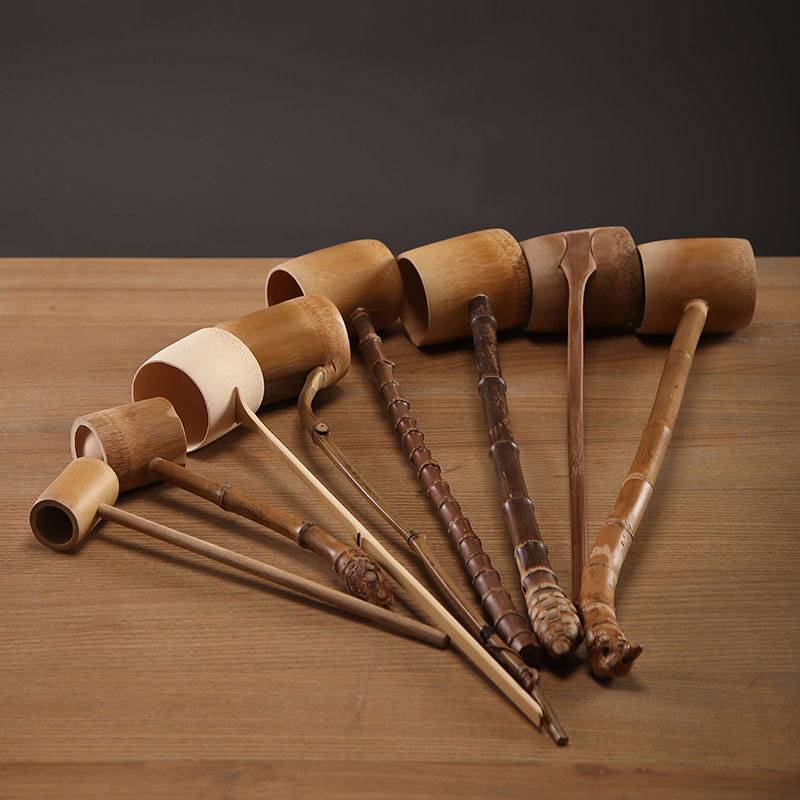 手工竹制酒提子打酒勺酒吊子盛酒器竹漏斗家用打酒器打水瓢舀水勺