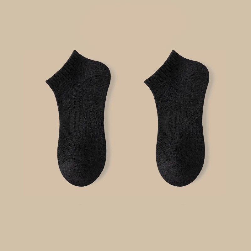 Socks Men's Cotton Deodorant Long Winter Towel Bottom Fleece-Lined Mid-Calf White Stockings Thickened Sports Basketball Socks