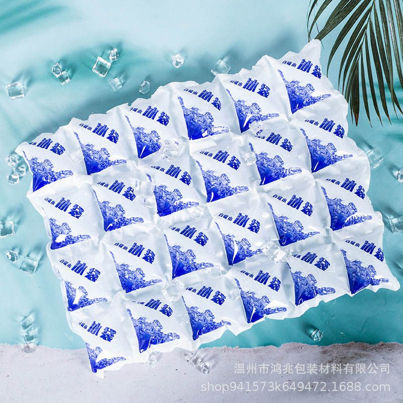 Ice Pack Wholesale Disposable Self-Absorbent No Water Injection Express Dedicated Repeated Use Insulation Frozen to Keep Fresh Spot