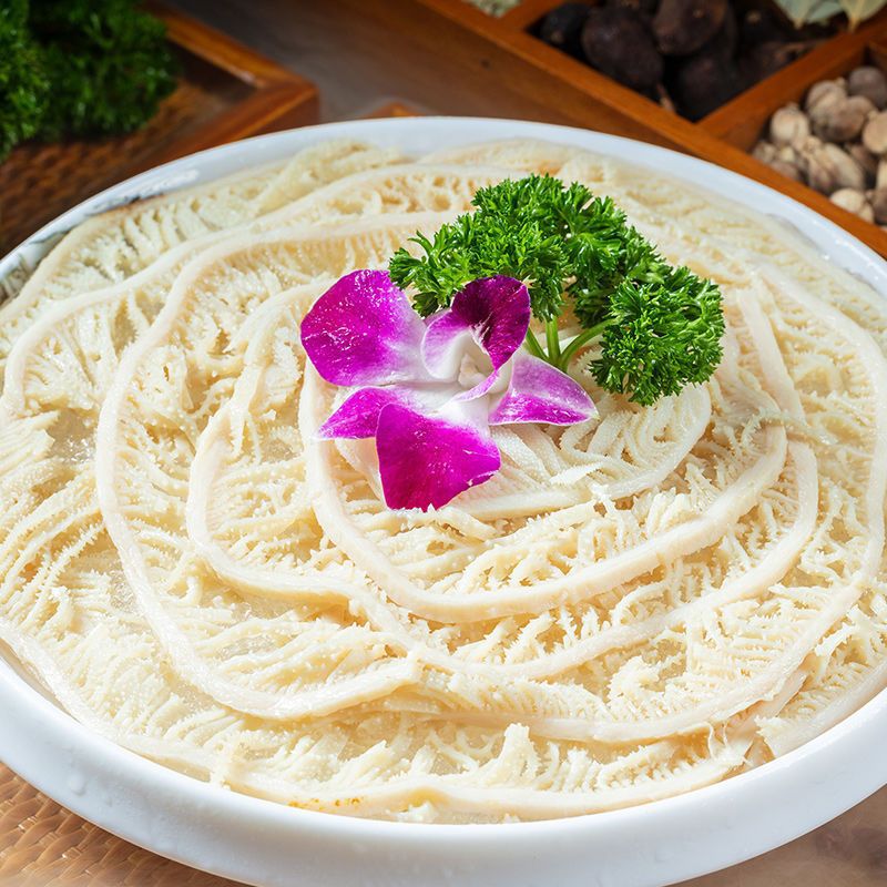 毛肚白千层新鲜白毛肚底板水煮黄喉重庆火锅食材商用黑毛肚牛百叶