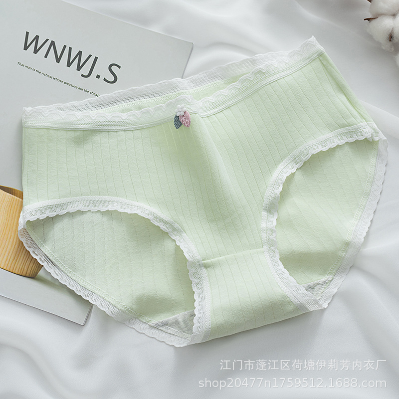 Underwear Wholesale Women's Underwear A68 Underwear Women's Cotton Underwear Bow Japanese Style Panties Women's Cotton