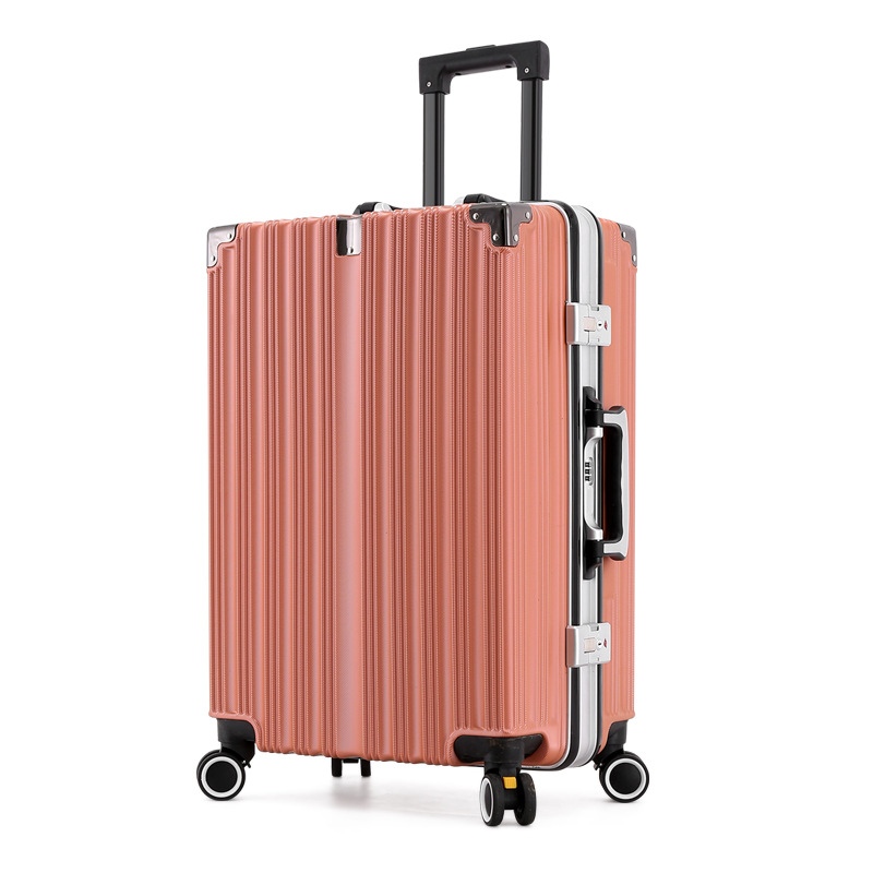 Aluminium Frame Luggage Factory Direct Sales Password Lock Suitcase Removable Universal Wheel Luggage