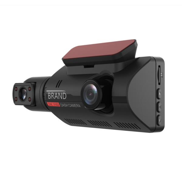 HD A68 Hidden 360-Degree Driving Recorder 3-Inch IPS Screen Front and Rear Dual Lens Reversing Image 1080P