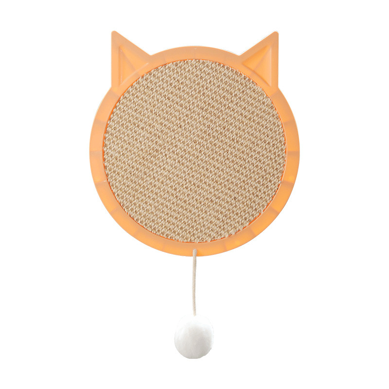 Modern Simple Cat Scratch Board Wear-Resistant Non-Chip Sisal Scratch-Resistant Cat Suction Cup Scratching Board Toy Pet Supplies