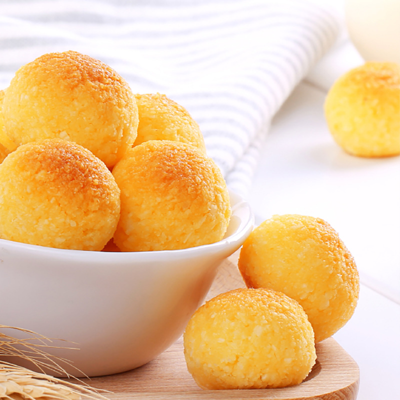 百草味 椰丝球120g 箱规40包装