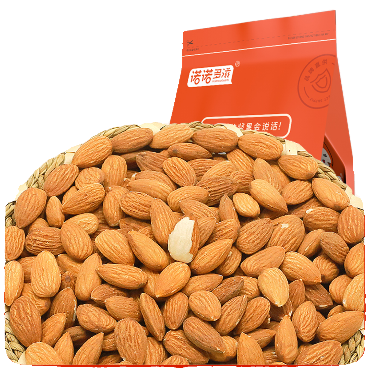 巴旦木仁原味坚果仁官方旗舰店烘焙扁桃仁巴达木巴坦木生杏仁