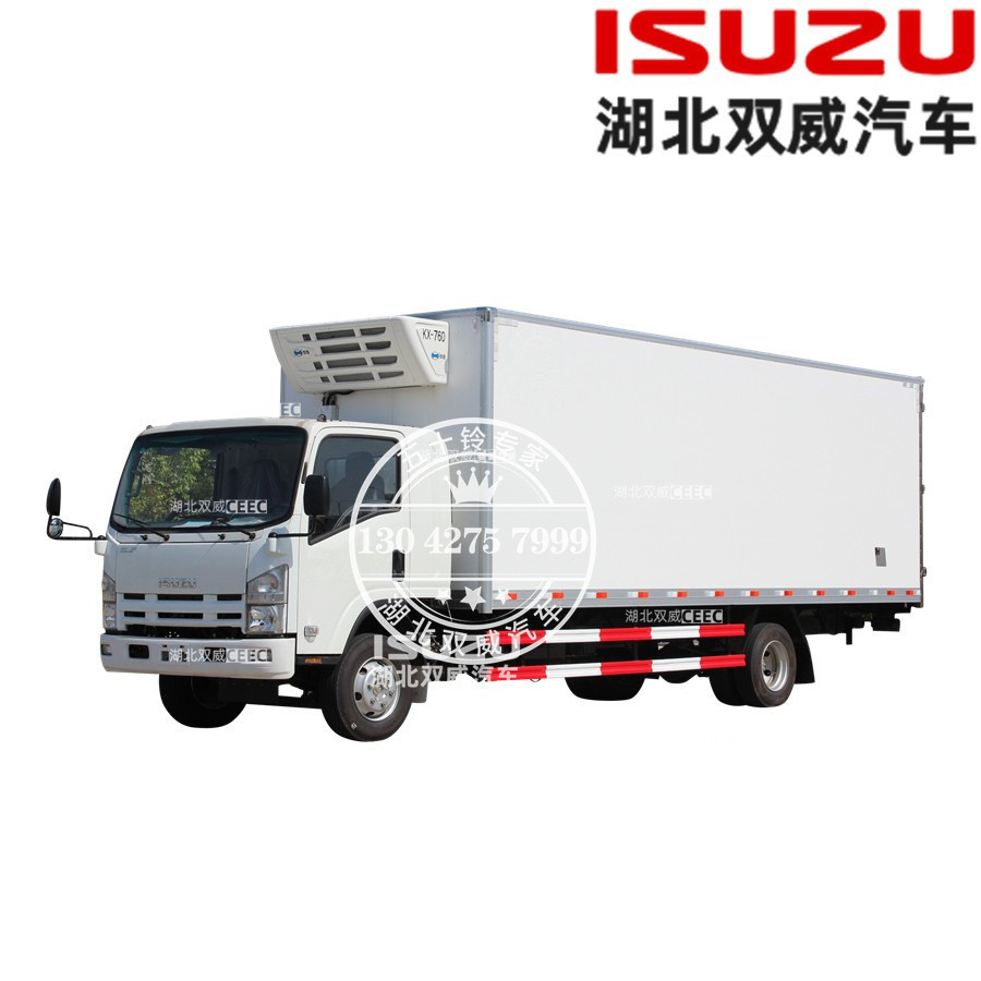庆铃五十铃国六700p冷藏车 食品保鲜运输车 冷链运输车特种厢式车