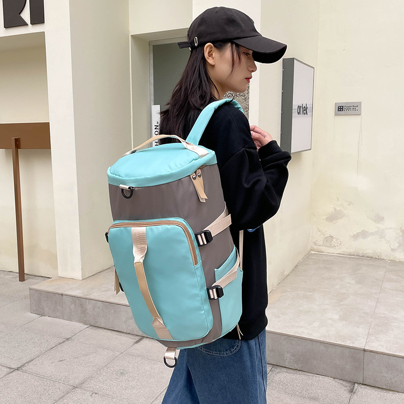 Cross-Border Large Capacity Storage Travel Bag Multi-Functional Sports Yoga Backpack Dry Wet Separation Waterproof Gym Bag