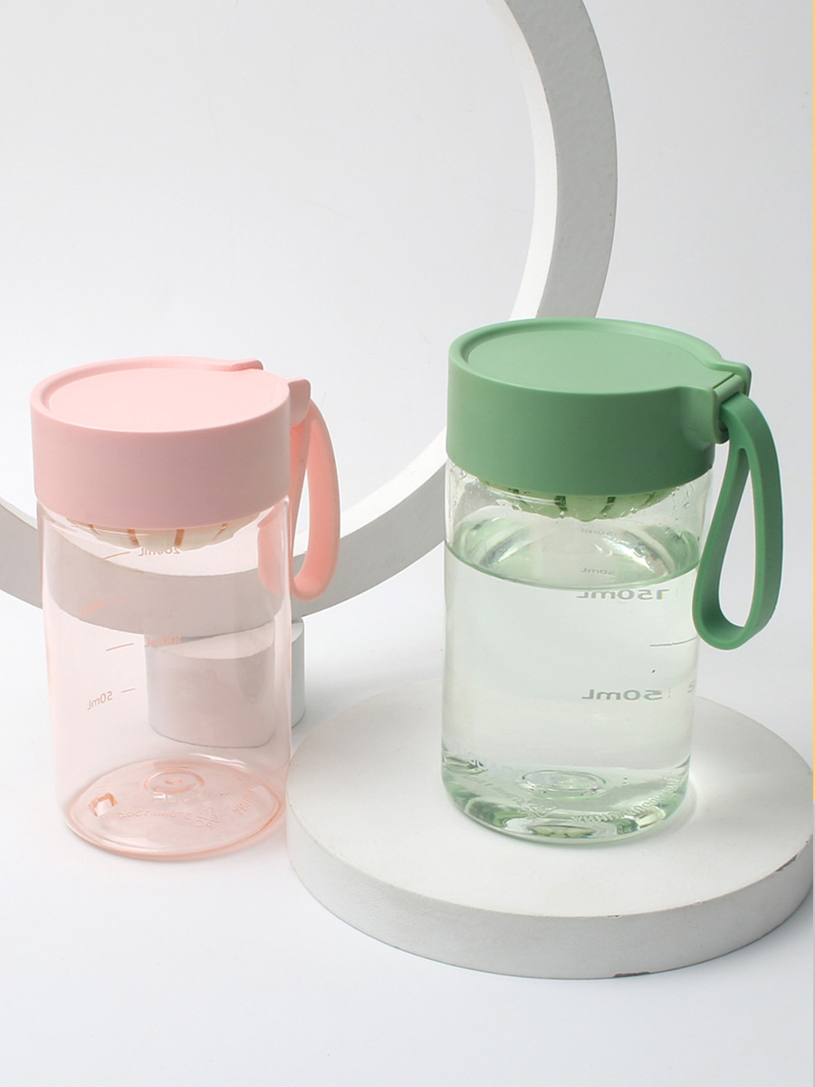 富光水杯太空杯夏季女生便携泡茶杯高颜值学生咖啡杯新款塑料杯子