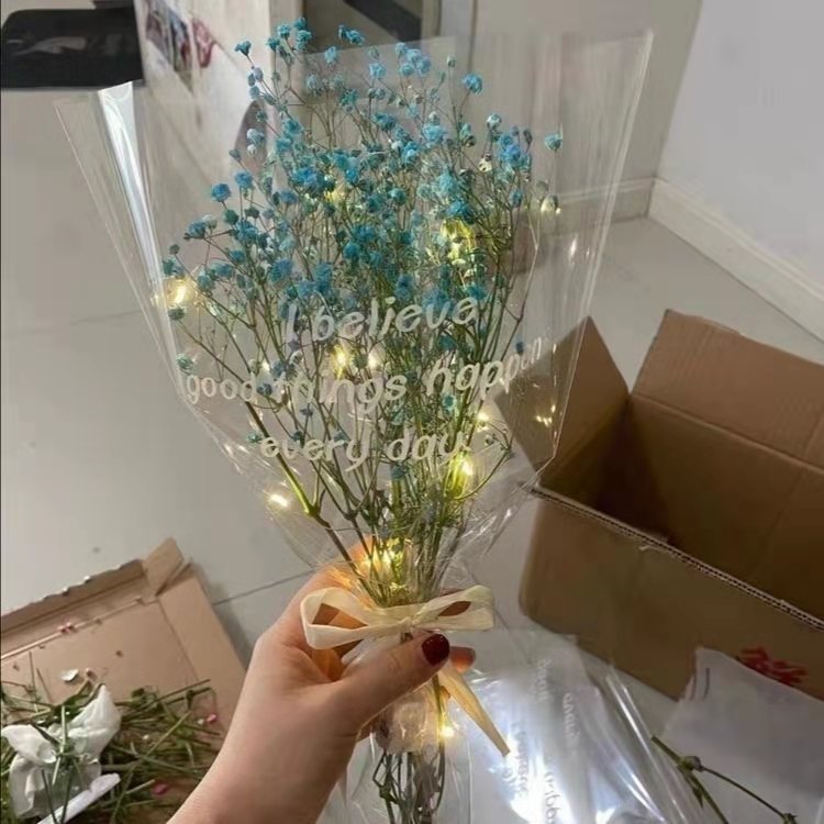 发光满天星永生花母亲教师节生日礼物告白地摊夜市礼品满天星花束