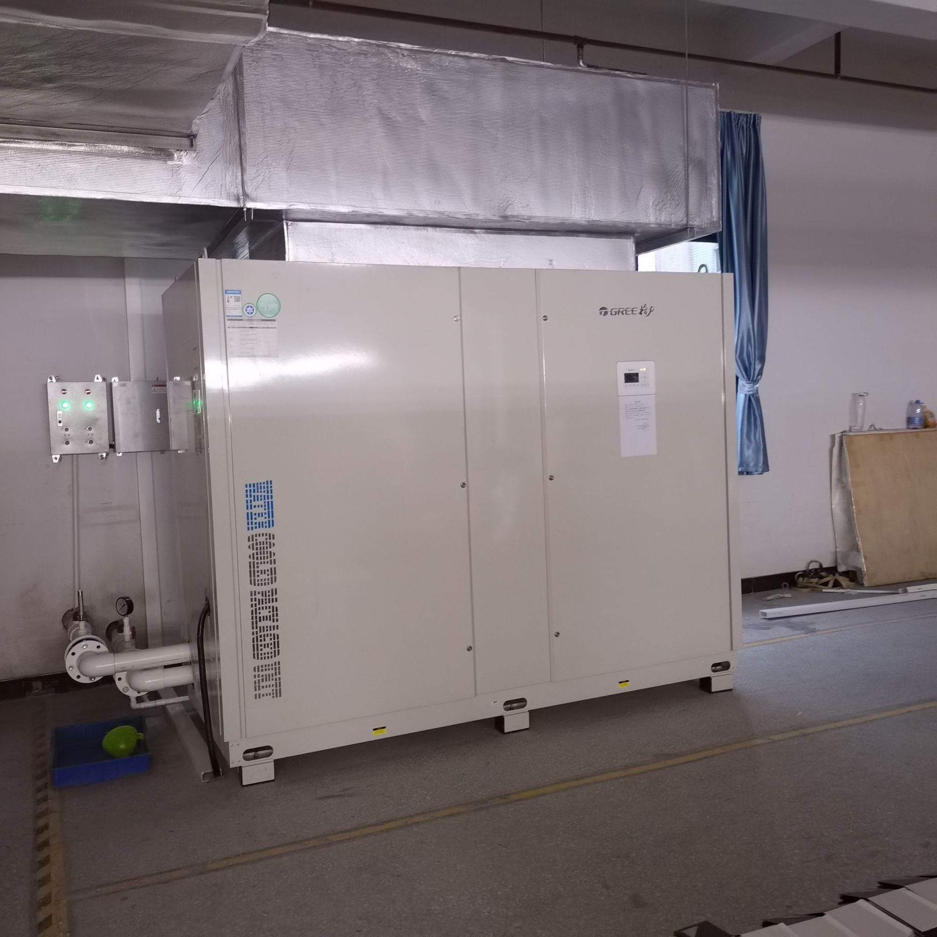 东莞印刷车间专用空调模切车间专用空调广州工业空调格力水冷空调