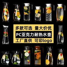 扎壶亚克力冷水壶餐厅酒吧热饮料果汁壶啤酒扎壶塑料KTV洋酒札壶