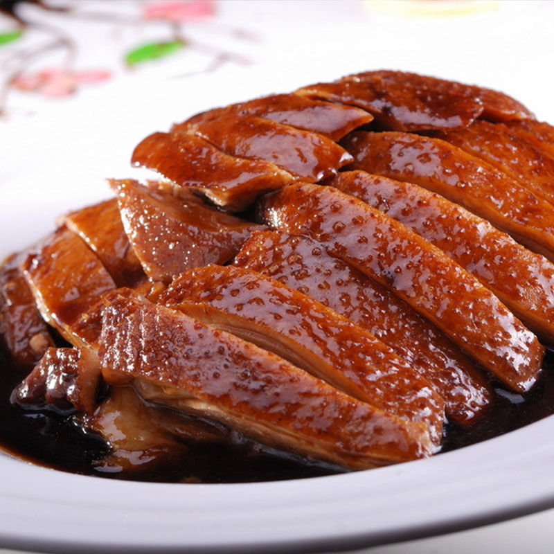酱鸭整只800克江苏扬州高端秘制盐水鸭真空包装即食直销速卖通