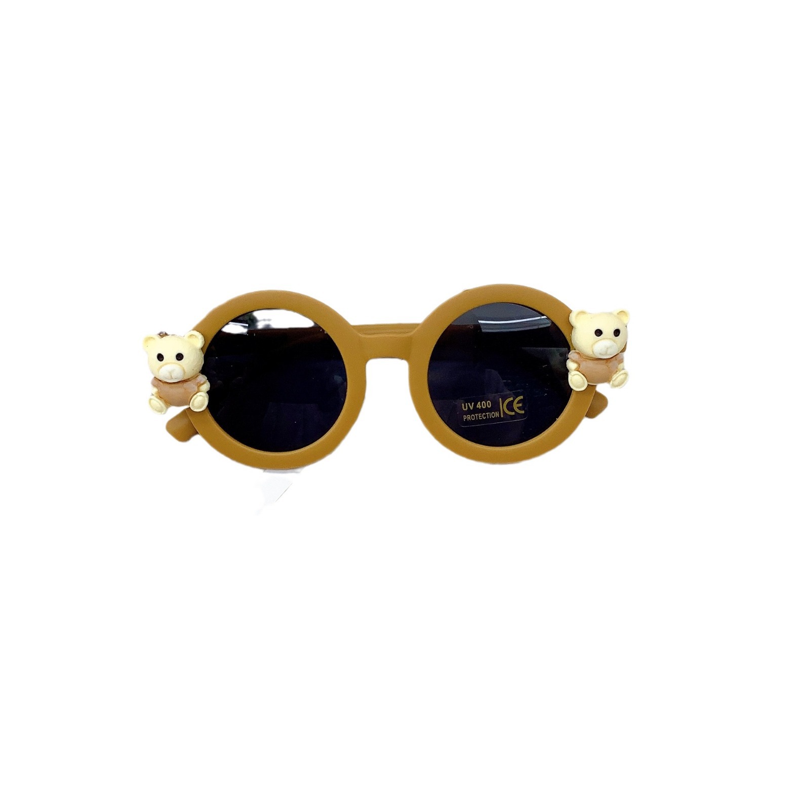 DIY Cute Kids Sunglasses Fashion Boys and Girls Bear Baby Sunglasses Sun Protection Sun Shade UV Protection Sunglasses