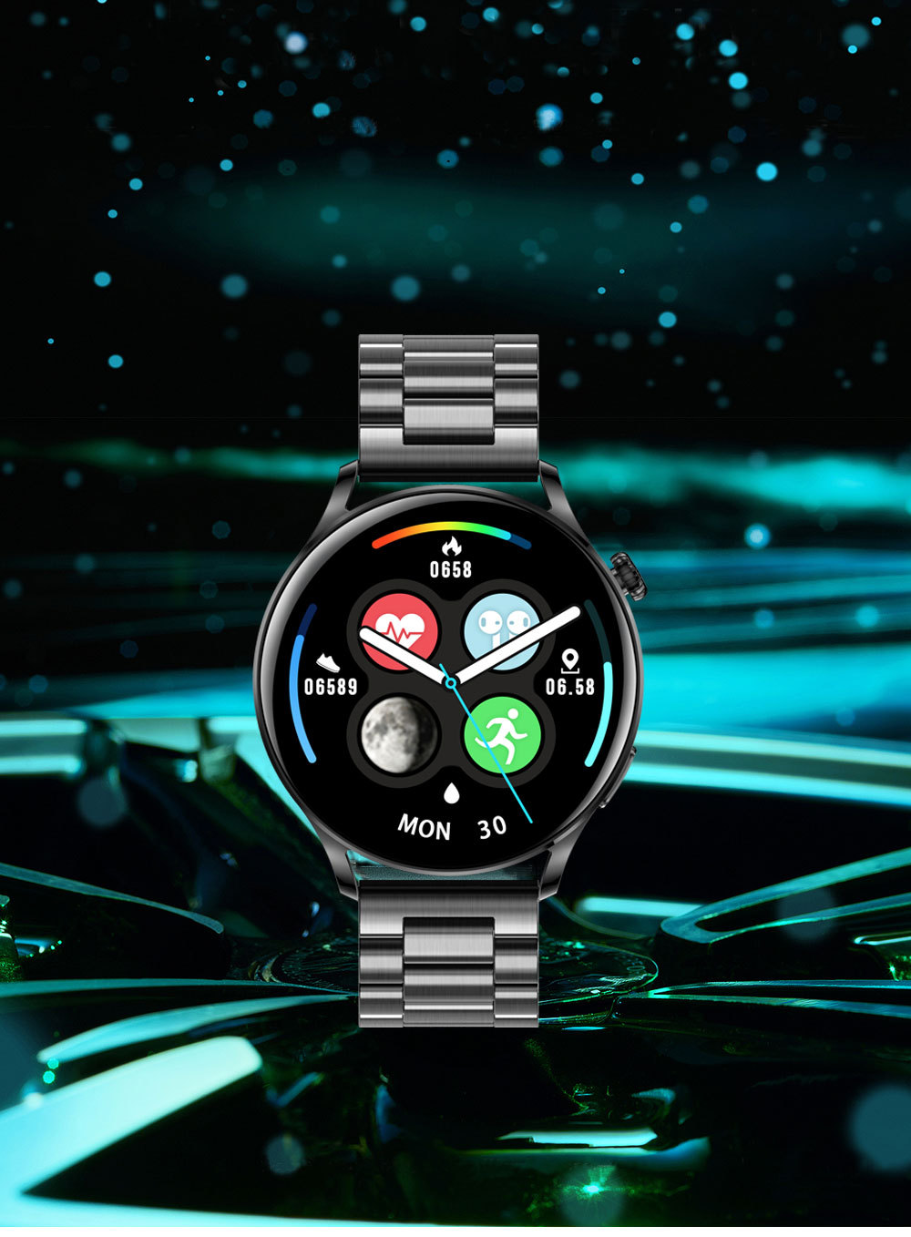 ak37运动智能手表华强北watch7多功能太空人蓝牙通话gt3男女手环