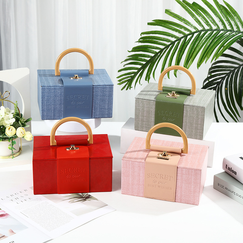 小红书爆款结婚伴手礼盒创意礼品包装盒节日商务送礼通用礼盒空盒-阿