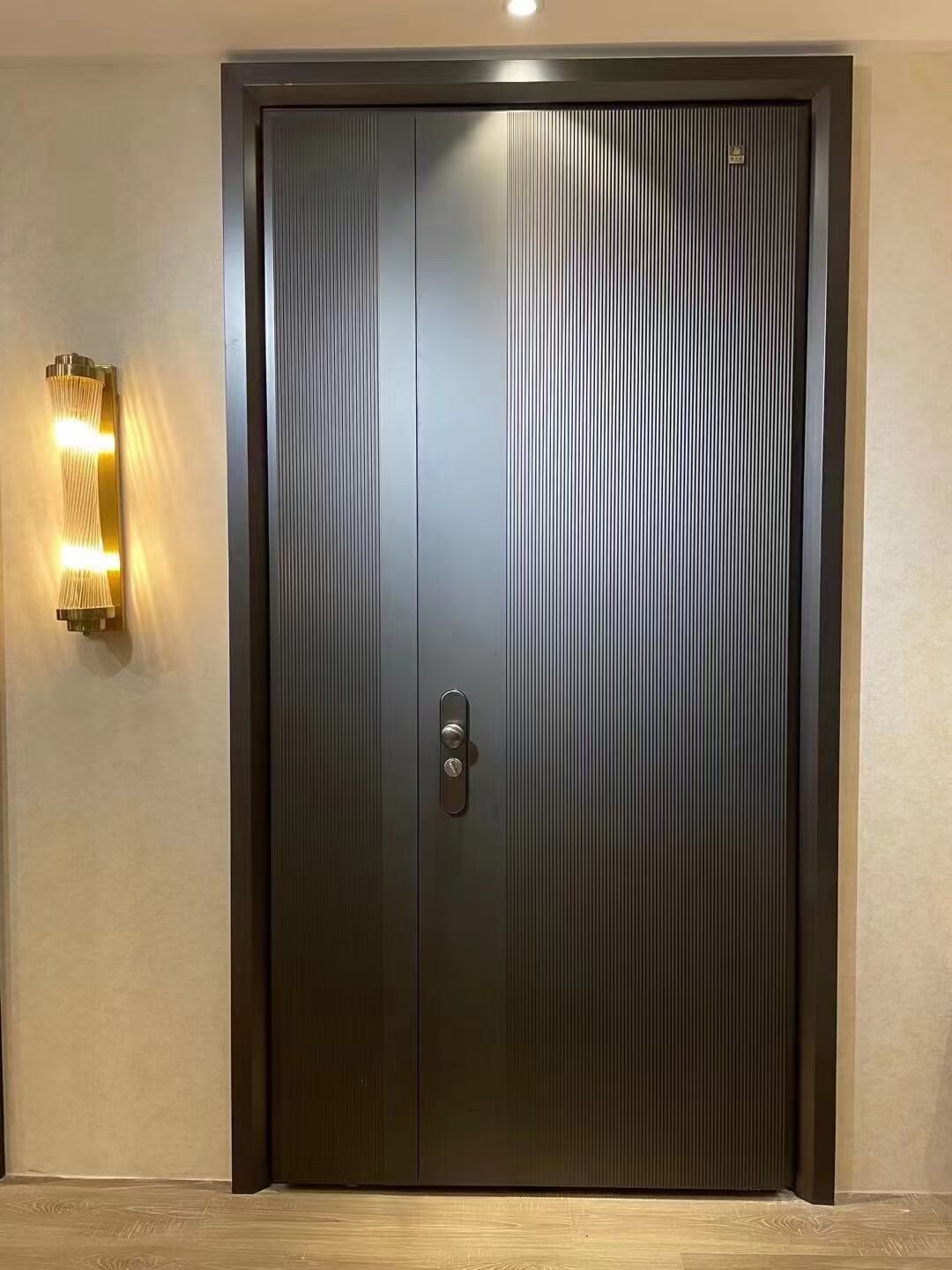 厂家直供别墅门高端立体铸铝门现代家用进户门低价套装门