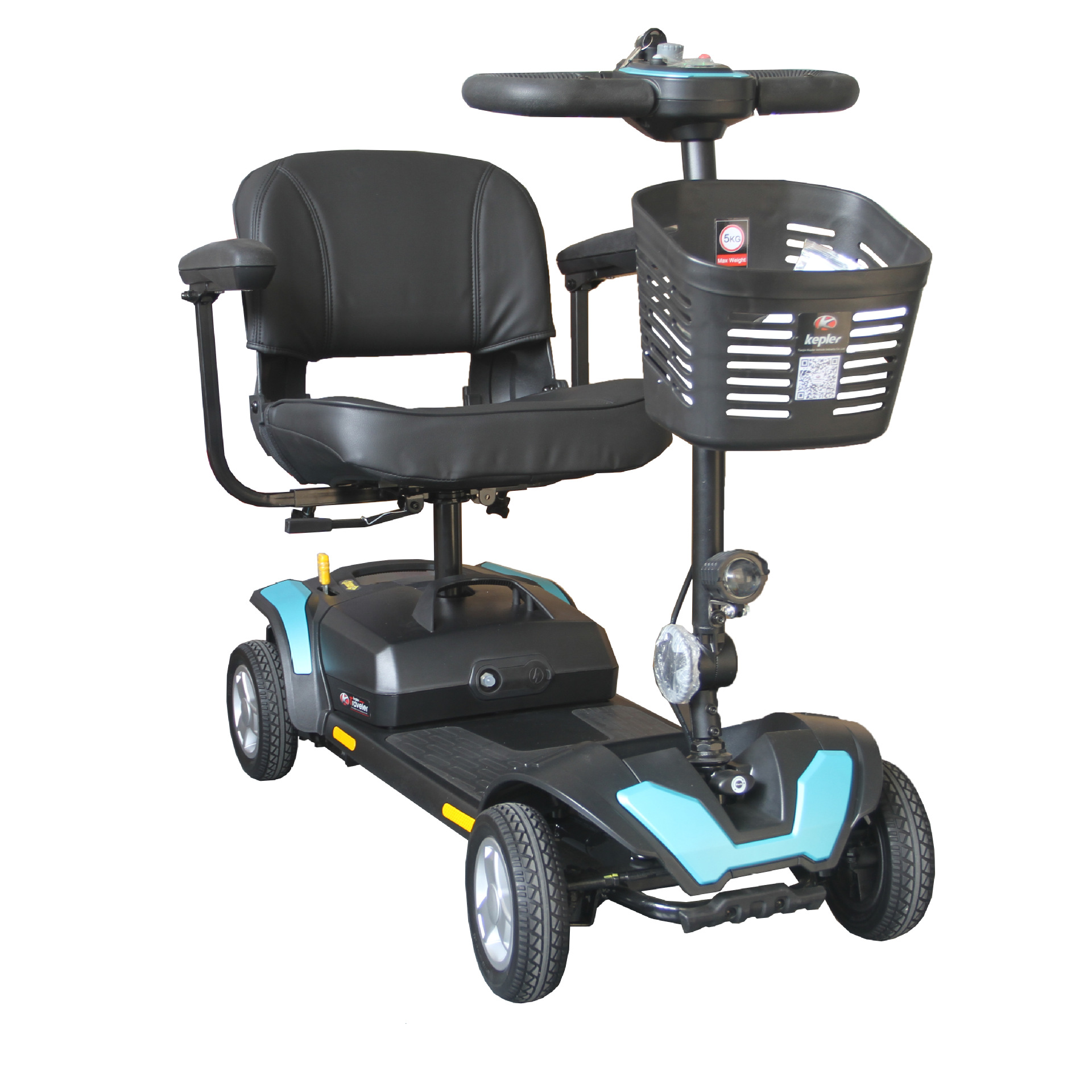 开天乐老年人代步车四轮电动车老人电瓶车折叠残疾人助力代步轮椅