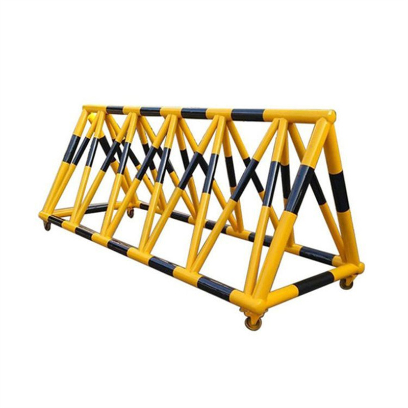 电动拒马 拒马护栏 移动防冲撞路障 反光隔离阻车器 安装方便