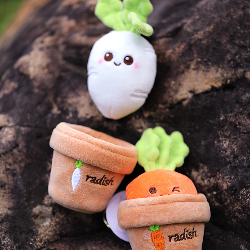 Creative Cartoon Grass Potted Doll Plush Toy Carrot Doll Plush Doll Wholesale Amazon